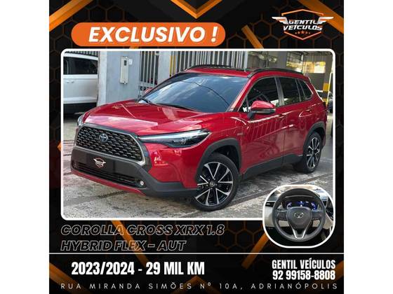 TOYOTA COROLLA CROSS 1.8 VVT-I HYBRID FLEX XRX CVT
